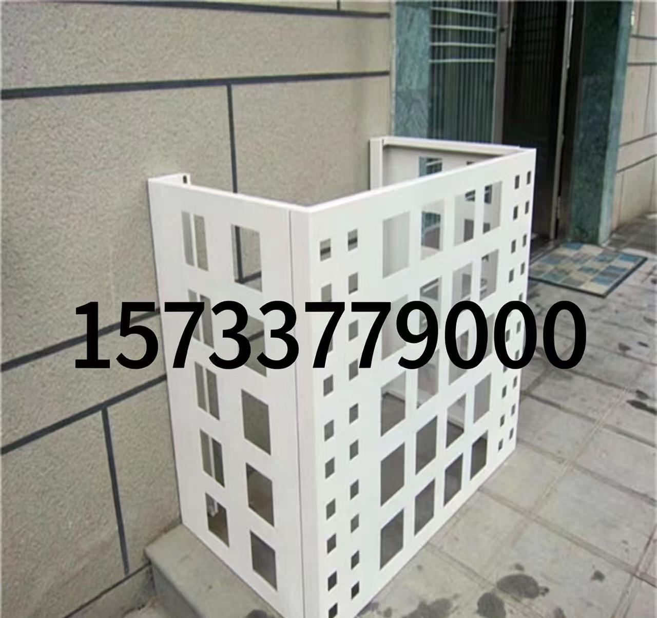 张家口市铝合金空调罩锌钢百叶窗 - 哪里好